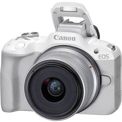 Canon EOS R50 + RF-S 18-45mm F4.5-6.3 IS STM White