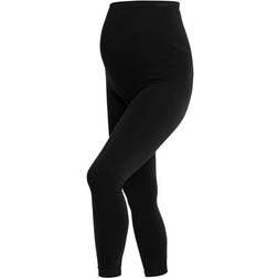 Carriwell Seamless 3/4 Maternity Support Leggings Black