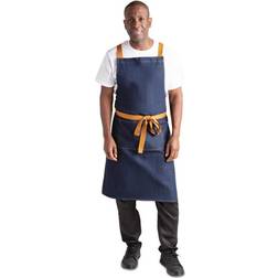 Southside X-Cross Back Apron Blue