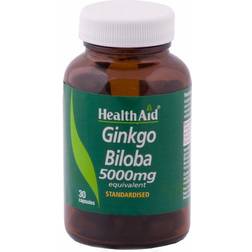 Health Aid Ginkgo Biloba 30 Capsulas De 5000 mg 30 pcs