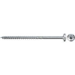 Fischer Power-Fast II 670534 Spånskivskruvar 6 80 T-profil Stål Galvaniserad 50 st