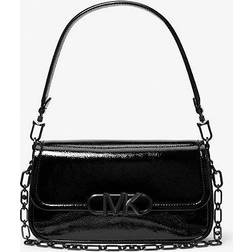 Michael Kors Black Leather Handbag - Black