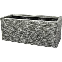 Strata Slate Effect Trough 25.5x60x25cm