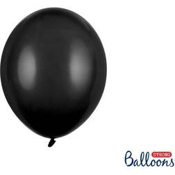 PartyDeco Starka Ballonger 27cm, Svart