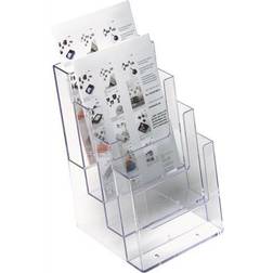 Helit The Helpdesk H2352202 Porte-brochures Transparent DIN A5 Vertical Nombre de Compartiments 4 1 Pc (L x H x P)