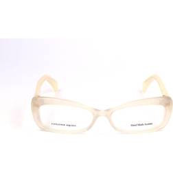 Alexander McQueen AMQ 4203 K6V De Vue Femme Blanches (Seulement Monture)