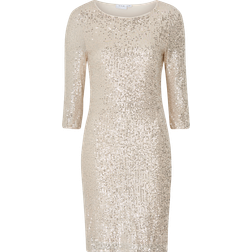 Vila Robe de cocktail Taile Beige, 14083318