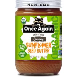 Again Creamy Sunflower Seed Butter Unsweetened Free