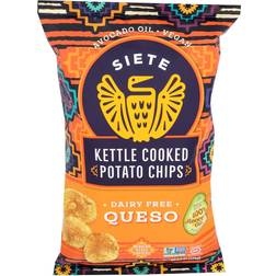 Siete Kettle Cooked Potato Chips, Queso