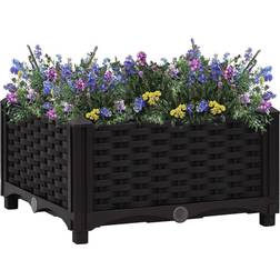 vidaXL Raised Bed Polypropylene Garden Planter Flower Box