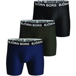 Björn Borg Performance boxershorts för män (3-pack)