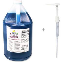 Snowie 1-Gallon Blue Raspberry Flavored Syrup