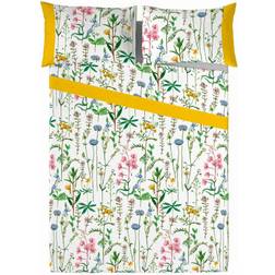 Naturals 720728 Duvet Cover White, Multicolour (200x180cm)