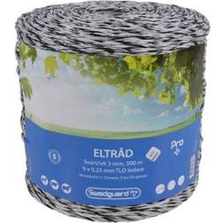 Eltråd Pro+ 3 vit/svart 500 9x0,25