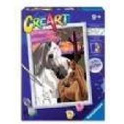 Ravensburger CreArt Serie D Classic Caballos Al Atardece 26 x 20 cm