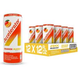 SHOC Accelerator Orange Mango Smart Energy Drink, 12