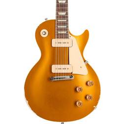 Gibson Custom 1954 Les Paul Goldtop Reissue Electric Guitar Murphy Lab Heavy Aged Double Gold