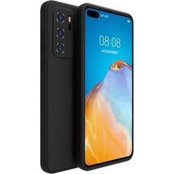 Beskyttende silikonecover til Huawei P40 Sort