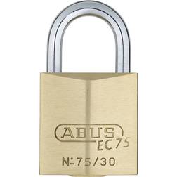 ABUS 75/30 Brass Padlock Keyed Different