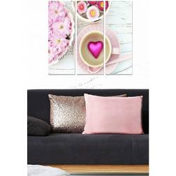 Love 3-pack Flerfärgad 20x50 Tavla