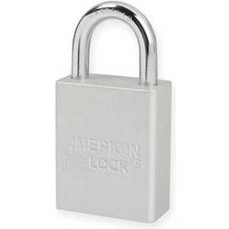 Lock No. A1105CLR Solid Aluminum Padlock Clear Pkg