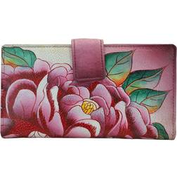 Anna by Anuschka Anuschka womens 1833 Wallet Hand Painted Genuine Precious