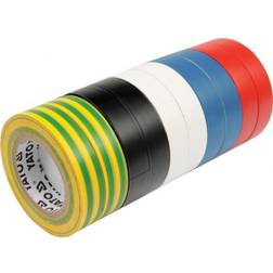 YATO Set of electrical tape 20 m mix 10