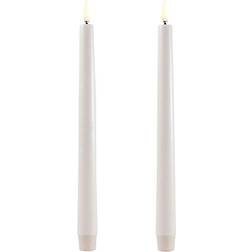 Uyuni Taper Candle Stearinlys Vanilla/Smooth LED-lys