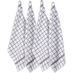 Zingz & Thingz Windowpane Terry Dish Kitchen Towel Gray