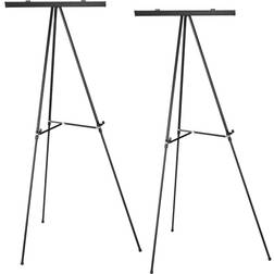 Global Products Aluminum Flip-Chart Presentation Easel Stand: