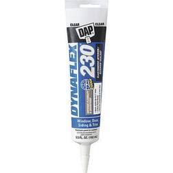 DAP 18860 Sealant, oz, Tube, Clear, Acrylic Polymer Base 1pcs