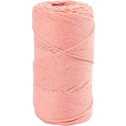 Creativ Company CC Hobby Macrame snor- 2mm 198m Rosa