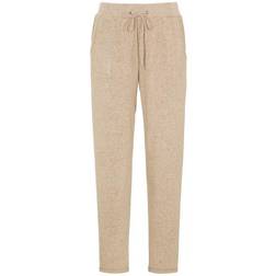 Damella Knitted Lounge Pants - Beige