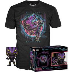 Funko Black Panther Wakanda Forever Black Panther T-shirt plus POP! & Tee Pop! Herrer multicolor