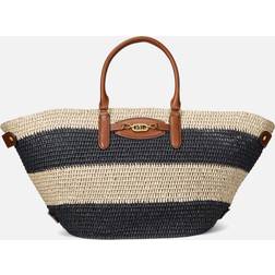 Lauren Ralph Lauren Daphney Medium Raffia Tote Bag