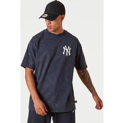 New Era New York Yankees Washed Team Logo T-Shirt Sr