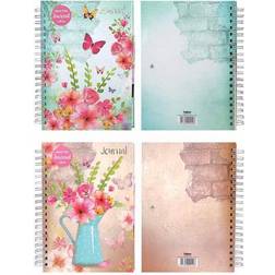 The Home Fusion Company Open Year Journal Vintage Diary Pen