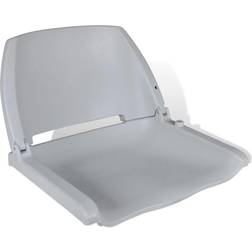 vidaXL Asiento barco respaldo plegable sin cojín azul gris 41x36x48 cm