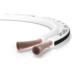 Oehlbach Speaker Wire SP-15 HI-FI högtalarkabel, boxkabel OFC syrefri koppar 2 mm² minispole högtalarkabel
