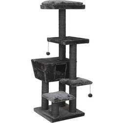 Europet Bernina Cat Scratching Tree North Dakota 48x48x141 Grey Ebi