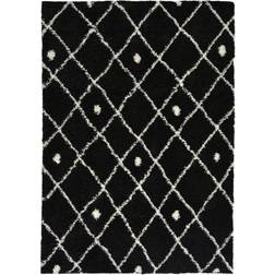 Very Snug Diamonds Rug Black