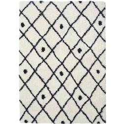 Very Snug Diamonds Rug White
