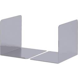 Durable bogstøtte 123x130x160mm sølv