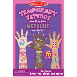 Melissa & Doug Temporary Tattoos Metallic