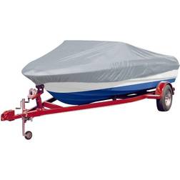 vidaXL Boat Cover Grey Length 488-564 cm Width 239 cm