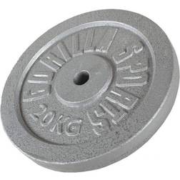 Gorilla Sports Halterschijf 20 kg Gietijzer