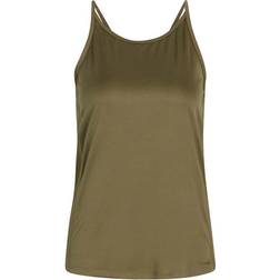 Zebdia Zebdia dame tank top, Armygrøn