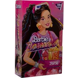 Barbie Rewind Poupée Mannequin Soirée Cinéma Inspirée des Années 80 Rose