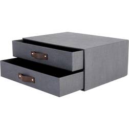 Clas Ohlson Birger Document Black Storage Box