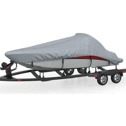 vidaXL Båtöverdrag grå 427-488 cm längd, 229 cm bredd